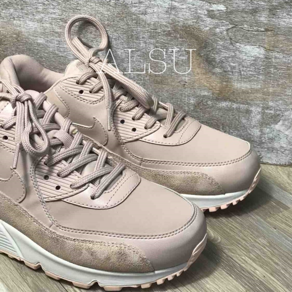 NWT Nike Air Max 90 Particle Beige W AUTHENTIC - Picture 2 of 7